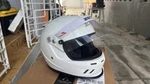 Zamp Helmet H75700154; RZ-37Y Youth 54CM Full Face White Sfi 24.1 Used. Price: $180.00.