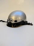 Zamp Half Helmet Silver Size Medium *no Visor* Dot Pre-owned. Price: $38.99.