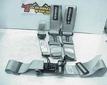 New Ultra-shield Gray Latch Harness 5 Point Seat Belts, 1 Demo Or FIGURE8. Price: $45.00.