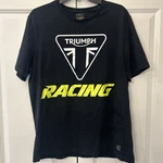 Triumph Genuine Motorcycle Racing Logo T-shirt Men's Xl Pre-owned. Price: $19.99.