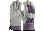 Pip Split Grain Leather Palm Gloves Fabric Back Rubberized Cuff Xxl 12 Pair New. Price: $78.84.