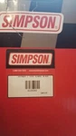 Simpson Voyager Full Face Racing Helmet New. Price: $260.00.