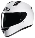 Full Face Helmet Hjc C10 Solid White New. Price: $100.20.