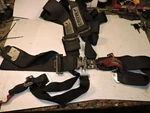 Crow 5 Point Seat Belts Latch And Link Complete 2006 Date Nascar Dirt Used. Price: $49.00.