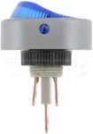 Electrical Switches - Rocker Full Glow Oval Style Aluminum Blue New. Price: $13.92.