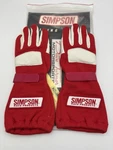 Simpson Talon Grip Nomex Racing Gloves Small Red & White 21500 Nos (A4) New. Price: $99.95.