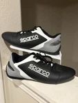 Sparco SL-17 Shoes Boots Black/white Racing Kart Driving Men Size 11.5 Used. Price: $42.50.