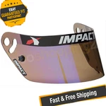 Impact Racing 13100906 Replacement Blue Iridium Helmet Shield New. Price: $112.65.