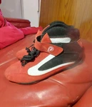 Piloti Competizione Fia Sfi Racing Shoes Red Black White Uk 10 New. Price: $101.55.