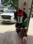 Alpinestars Missle V2 Ignition Leather Racing Suit Pre-owned. Price: $600.00.