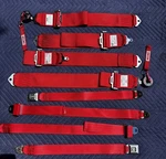 Seat Belts With Camlock Matching Gm Rear Simpson 32022R Used. Price: $250.00.