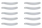 Ultra Shield Tearoffs 12.25IN Strght Zamp Helmets New. Price: $40.71.