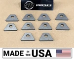 Sr Chassis Mounting Seat Belt Tabs 1/4" Thick Steel 1/2" Hole Weld-on 10 Pack New. Price: $23.90.