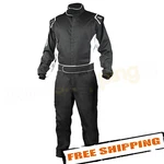 K1 Racegear 20-CHL-NW-4XS 4X-SMALL Black Challenger Driving Suit New. Price: $175.00.