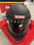 Racequip PRO15 Top Air Full Face Helmet Flat Black Small New. Price: $150.00.