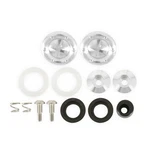 Racequip 205661RQP Helmet Hardware Kit - Pivots/posts/screws Included Silver New. Price: $30.70.