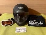 Sparco Helmet Club X1 Xxl Large Matte Black Goggles Used. Price: $267.67.