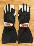 Vintage Simpson Nomex Racing Gloves Size Small Black White Fire Resistant Sfi Used. Price: $24.99.