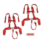 Sand Rail Car Simpson 5PT Harness Seat Belt Sewn In 2X3 W/ Pads Red New. Price: $189.99.
