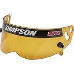 Simpson Racing Amber Replacement Shield,voyager HELMET,410 Model New. Price: $69.95.