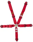 Jegs Cam Lock Ultra Series Harness 5-POINT Design Pull Up Lap Adjusters, Red New. Price: $149.99.