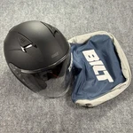 Bilt Matte Black Tour Helmet Large Drop Down Sun Visor Bag Excellent Pre-owned. Price: $39.99.