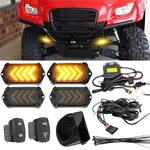 For Honda Pioneer 1000-5 Big Red 4X4 Utv Turn Signals Horn Street Legal Kit New. Price: $89.62.