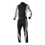 K1 Racegear 20-VIC-N-4XS Victory Suit, Black, Grey, New. Price: $215.00.