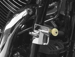 4232 Kuryakyn Lock Helmet 1.25"-1.5" Chrome New. Price: $53.99.