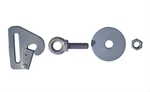 Rjs Racing Equipment Snap End Floor Mount Kit 1 Per Silver Includes New. Price: $14.87.