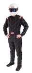 Racequip One Piece Single Layer Fire Suit Black 3XL Sfi 3.2A / Rated 130908RQP New. Price: $229.95.
