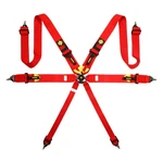 Momo M060303RD Corsa Point Harness Red Fia Camlock Clip-in New. Price: $400.00.