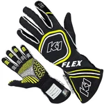 K1 23-FLX-NFY-M Sfi 3.3/5 Auto Racing/karting Nomex Gloves Black/yellow Medium New. Price: $115.99.