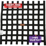 Racequip 726007RQP, One Black Polypropylene Ribbon Net 21X24 Sfi Performan New. Price: $66.21.