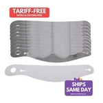 Ultra Shield 1227, Set 200 Clear Plastic Tearoff 12.750IN Bell SE07 New. Price: $51.80.