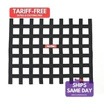 Racequip 721005RQP, One Black Polypropylene Ribbon Window Net Non-sfi New. Price: $48.57.