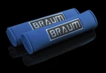 Braum Racing Harness / Seat Belt Pads Pack Of 2 - Blue New. Price: $20.00.