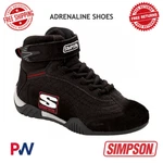 Simpson Racing Adrenaline Shoes 6.5 - Black #AD650BK New. Price: $147.54.