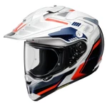 Shoei Hornet X2 Invigorate Adventure Motorcycle Helmet Medium White/blue/red New. Price: $819.99.