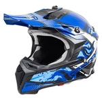 Zamp H777C04L, FX-4 Helmet, Large, Blue Graphic, ECE22.05/DOT Approved New. Price: $74.05.