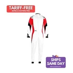 Sparco 001144B56BRNR, One Fire Retardant Fabric Comp Suit White/red Large. Price: $1202.07.