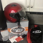 Bilt Techno Metropolis Bluetooth Helmet Matte Wine Color Size Msrp $339.99 New. Price: $79.95.