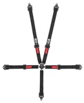 Crow Safety Gear Kam Lock 2IN Belts Black Pull-up Bolt-in For Jr Dragster New. Price: $226.51.