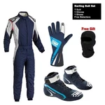 Omp Racing Suit Shoes Gloves Set With Free Balaclava Karting Gear Bundle New. Price: $195.00.