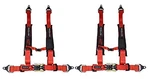 Proguard Red 4-POINT Harness With 2" Nylon Straps (2 Pck) New. Price: $99.96.