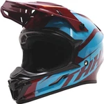 Thh T710X Air Tech Youth Motorcycle Helmet Maroon/light Blue Dot ; Ece 22-05 New. Price: $49.97.