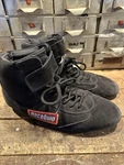 Racequip Boot Size 12 Black Sfi 3.3/5 Fireproof Racing Shoes Used. Price: $54.55.