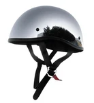 Skid Lid Original Motorcycle Half Helmet Chrome New. Price: $113.51.