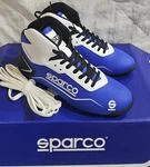 *nib* Sparco K-pole Kart Racing Shoe Blue/white Size Us 4.5 New. Price: $95.00.