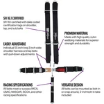 **blue** Seat Belt Combo/ind Harness Expiration Date June 2027 Used. Price: $49.99.